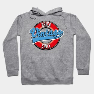 Arica chile vintage logo Hoodie